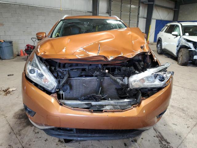 5N1AZ2MH5FN284836 - 2015 NISSAN MURANO S ORANGE photo 5