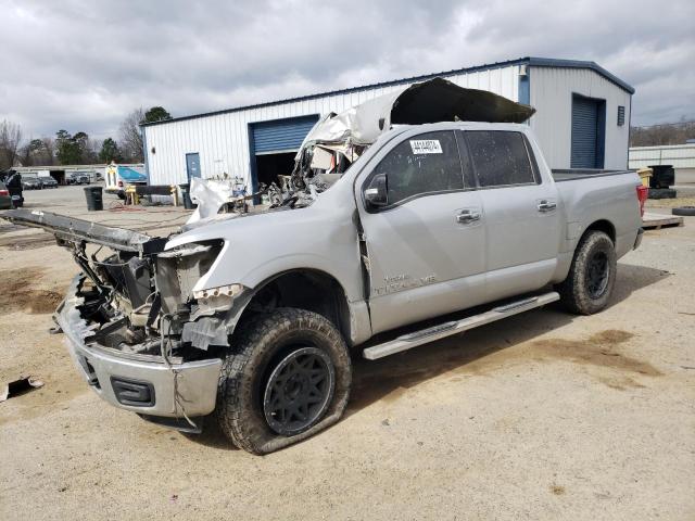 1N6AA1EJ8KN513542 - 2019 NISSAN TITAN S SILVER photo 1