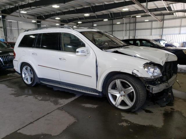 4JGBF8GE1BA657342 - 2011 MERCEDES-BENZ GL 550 4MATIC WHITE photo 4