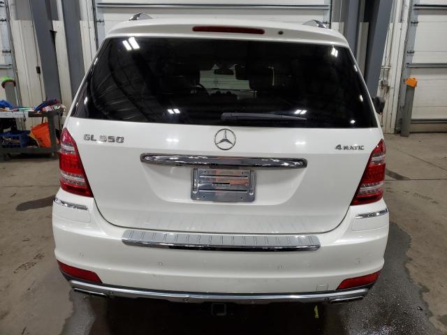 4JGBF8GE1BA657342 - 2011 MERCEDES-BENZ GL 550 4MATIC WHITE photo 6