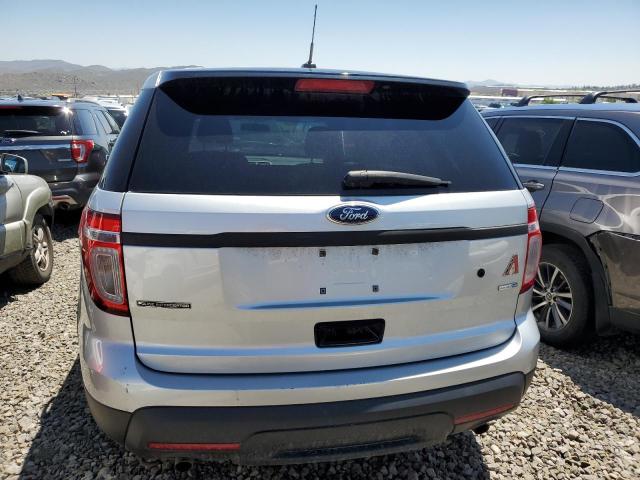 1FM5K8AR5EGA80613 - 2014 FORD EXPLORER POLICE INTERCEPTOR Արծաթագույն լուսանկար 6