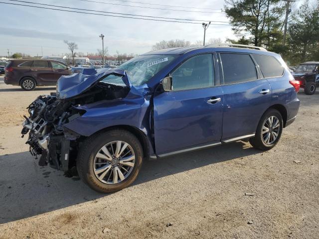 5N1DR2CM3LC604951 - 2020 NISSAN PATHFINDER SL BLUE photo 1