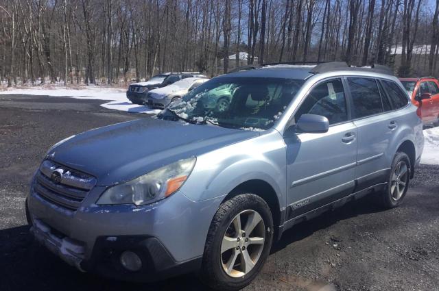 4S4BRBKC7E3325957 - 2014 SUBARU OUTBACK 2.5I LIMITED BLUE photo 2