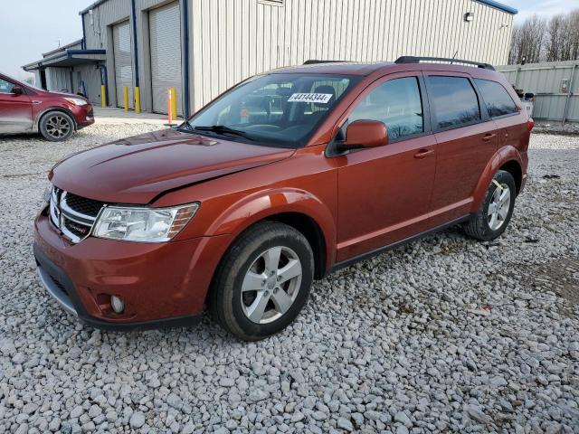 3C4PDDBG9CT397462 - 2012 DODGE JOURNEY SXT ORANGE photo 1