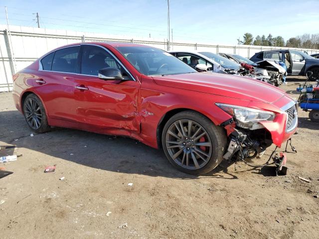 JN1FV7AR6KM830367 - 2019 INFINITI Q50 RED SPORT 400 RED photo 4