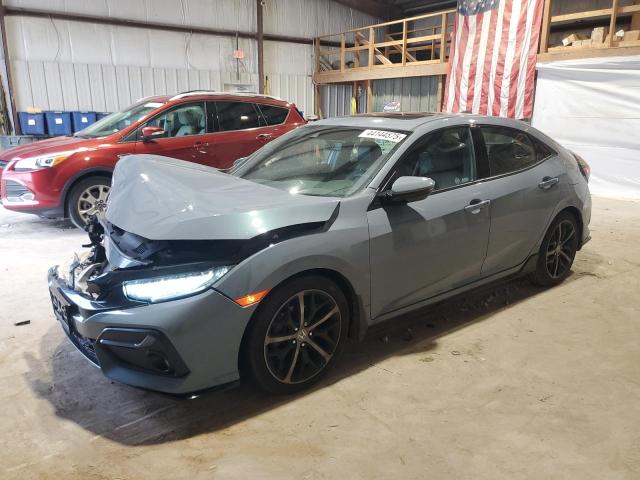 SHHFK7H92MU222769 - 2021 HONDA CIVIC SPORT TOURING GRAY photo 1