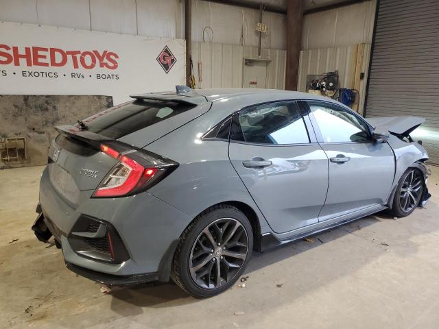 SHHFK7H92MU222769 - 2021 HONDA CIVIC SPORT TOURING GRAY photo 3
