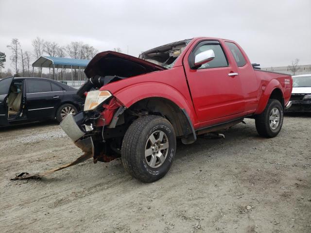 1N6AD06W16C441323 - 2006 NISSAN FRONTIER KING CAB LE RED photo 1