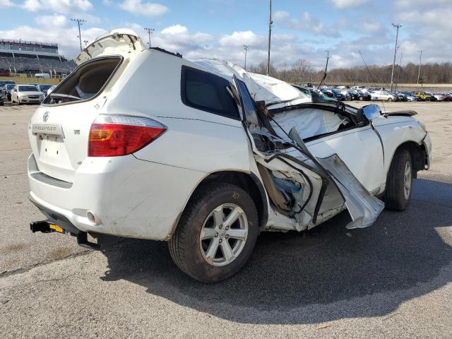 JTEES41A692137293 - 2009 TOYOTA HIGHLANDER WHITE photo 3