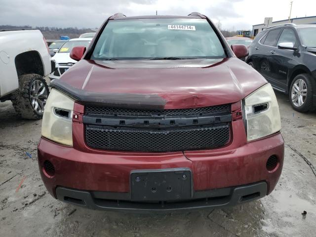 2CNDL33F486003802 - 2008 CHEVROLET EQUINOX LT BURGUNDY photo 5