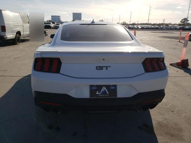 1FA6P8CF1R5410980 - 2024 FORD MUSTANG GT WHITE photo 6