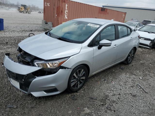 3N1CN8EV6ML867349 - 2021 NISSAN VERSA SV SILVER photo 1