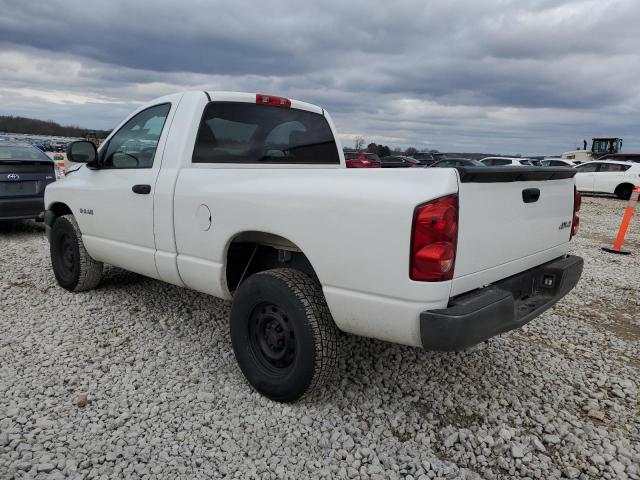 1D7HU16N28J197166 - 2008 DODGE RAM 1500 ST WHITE photo 2