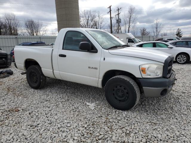 1D7HU16N28J197166 - 2008 DODGE RAM 1500 ST WHITE photo 4