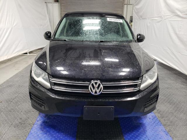 WVGAV3AXXDW606732 - 2013 VOLKSWAGEN TIGUAN S BLACK photo 5