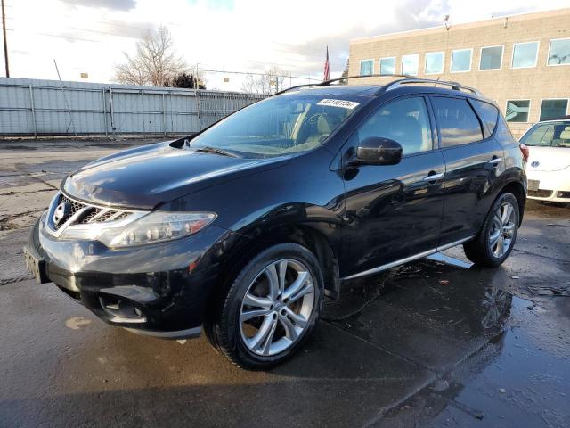 JN8AZ1MW2BW163008 - 2011 NISSAN MURANO S BLACK photo 1