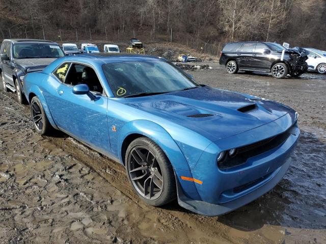 2C3CDZFJ5LH155797 - 2020 DODGE CHALLENGER R/T SCAT PACK BLUE photo 4