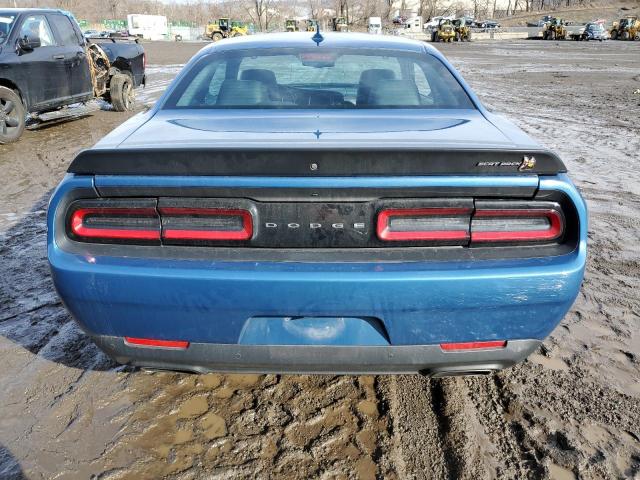 2C3CDZFJ5LH155797 - 2020 DODGE CHALLENGER R/T SCAT PACK BLUE photo 6