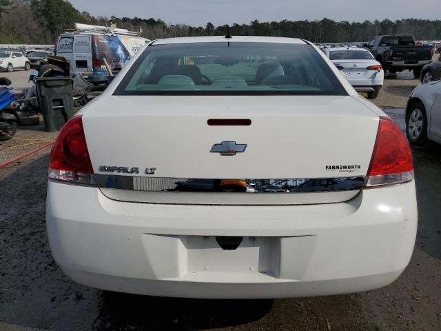 2G1WT58NX81292327 - 2008 CHEVROLET IMPALA LT WHITE photo 6