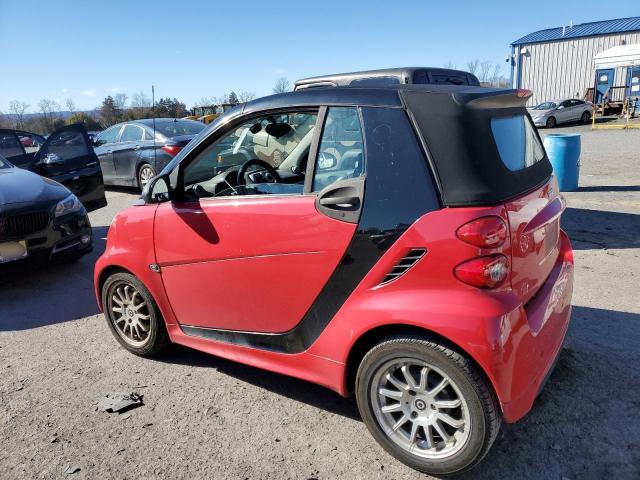 WMEEK3BA4EK728568 - 2014 SMART FORTWO PASSION RED photo 2