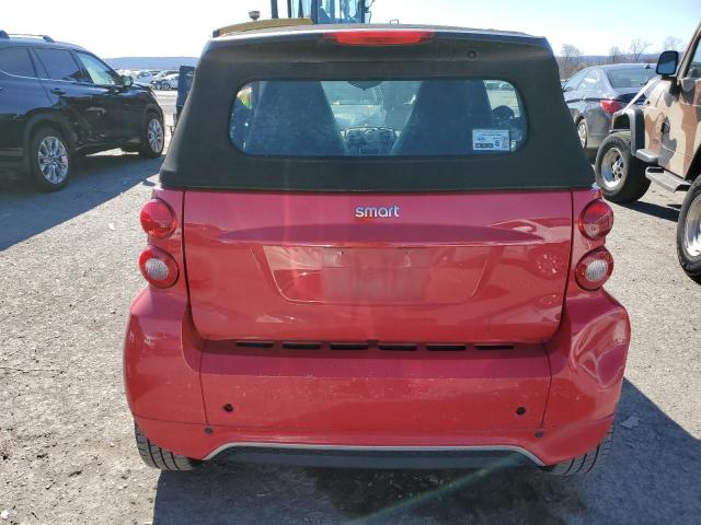 WMEEK3BA4EK728568 - 2014 SMART FORTWO PASSION RED photo 6