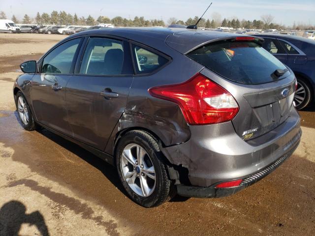 1FADP3K24EL122725 - 2014 FORD FOCUS SE GRAY photo 2