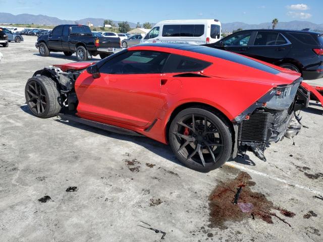 1G1YN2D66K5604066 - 2019 CHEVROLET CORVETTE Z06 1LZ RED photo 2