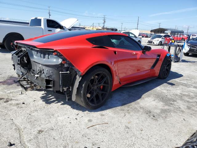 1G1YN2D66K5604066 - 2019 CHEVROLET CORVETTE Z06 1LZ RED photo 3