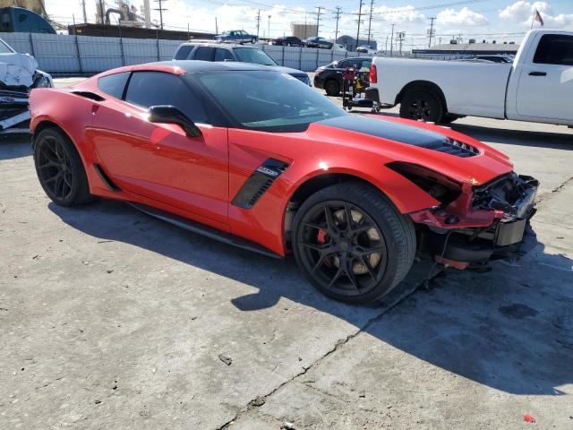 1G1YN2D66K5604066 - 2019 CHEVROLET CORVETTE Z06 1LZ RED photo 4