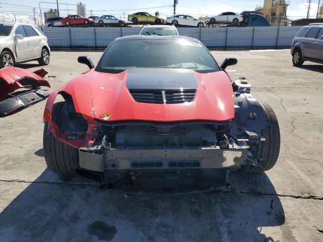 1G1YN2D66K5604066 - 2019 CHEVROLET CORVETTE Z06 1LZ RED photo 5