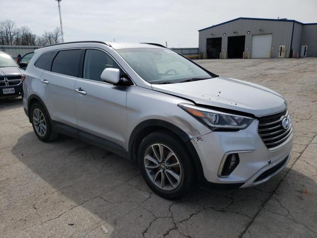 KM8SN4HF0HU200113 - 2017 HYUNDAI SANTA FE SE SILVER photo 4