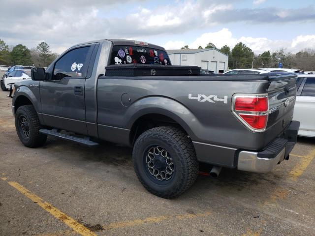 1FTMF1EF3BFC63246 - 2011 FORD F150 GRAY photo 2