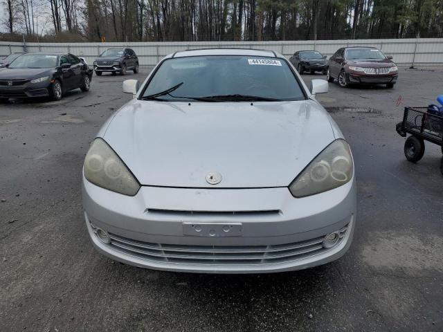 KMHHM66D38U266049 - 2008 HYUNDAI TIBURON GS SILVER photo 5