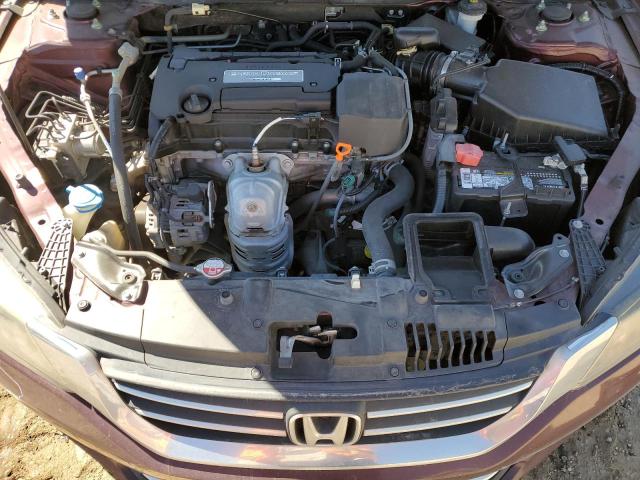 1HGCR2F34FA086630 - 2015 HONDA ACCORD LX MAROON photo 11