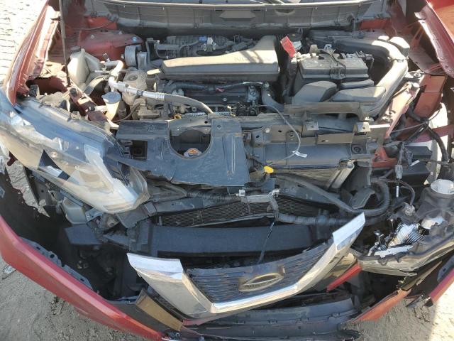5N1AT2MT2KC790278 - 2019 NISSAN ROGUE S RED photo 11