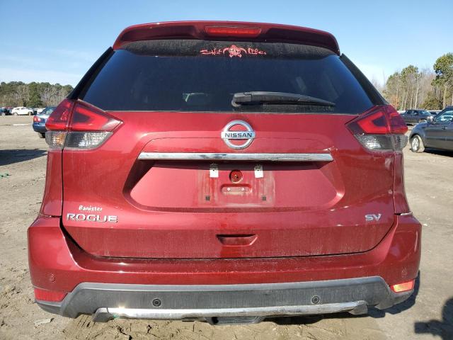 5N1AT2MT2KC790278 - 2019 NISSAN ROGUE S RED photo 6