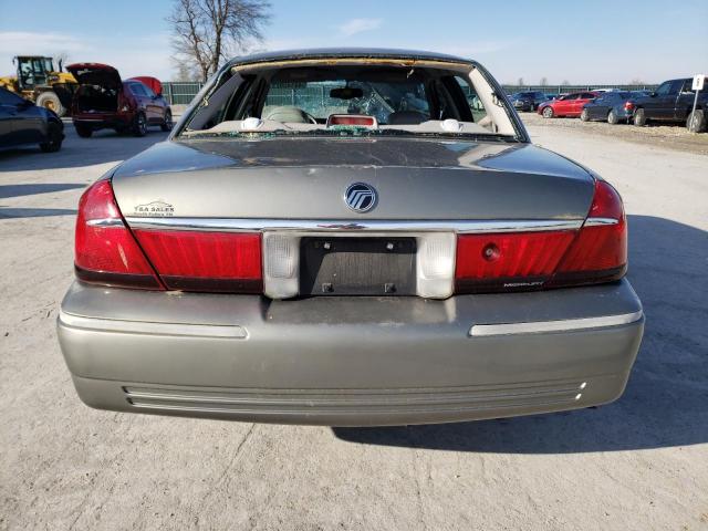 2MEFM75WX1X607660 - 2001 MERCURY GRAND MARQ LS GRAY photo 6