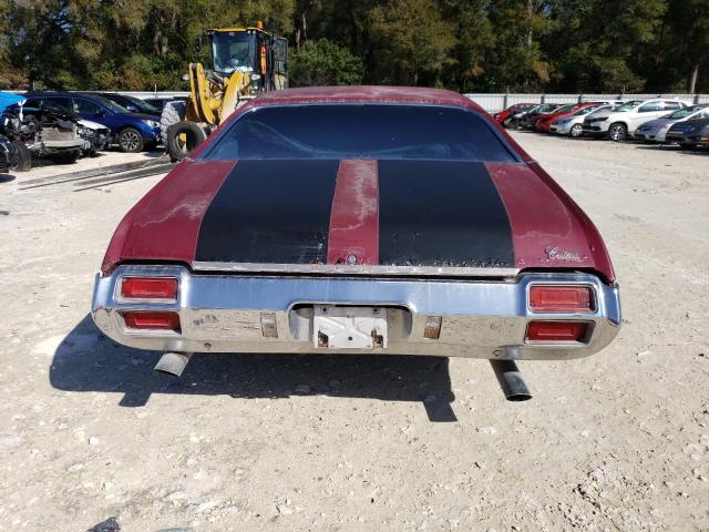 336871R112067 - 1971 OLDSMOBILE CUTLASS BURGUNDY photo 6