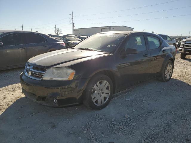 1C3CDZAB0CN286563 - 2012 DODGE AVENGER SE BLACK photo 1