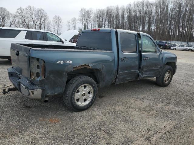 2GCEK133271704355 - 2007 CHEVROLET SILVERADO K1500 CREW CAB BLUE photo 3