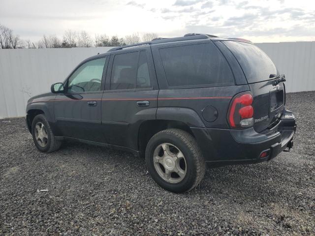 1GNDT13S372268834 - 2007 CHEVROLET TRAILBLAZE LS BLACK photo 2