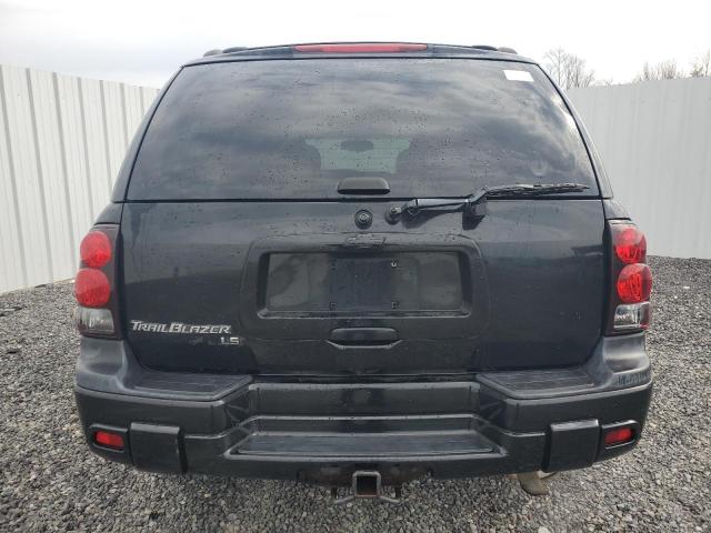 1GNDT13S372268834 - 2007 CHEVROLET TRAILBLAZE LS BLACK photo 6