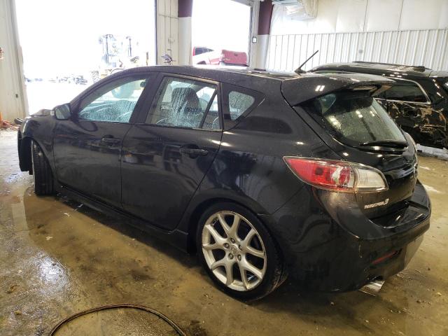 JM1BL1L34C1547637 - 2012 MAZDA SPEED 3 BLACK photo 2
