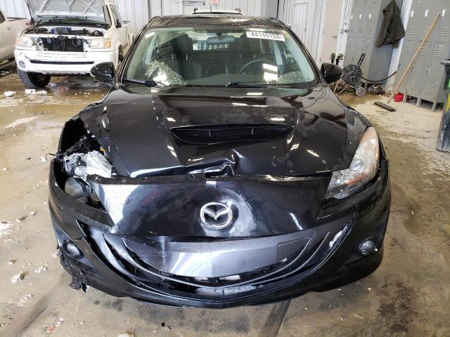 JM1BL1L34C1547637 - 2012 MAZDA SPEED 3 BLACK photo 5