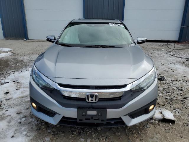 JHMFC1F97JX041441 - 2018 HONDA CIVIC TOURING GRAY photo 5