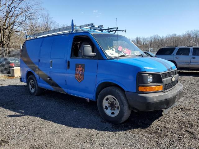 1GCHG35U631225453 - 2003 CHEVROLET EXPRESS G3 BLUE photo 4