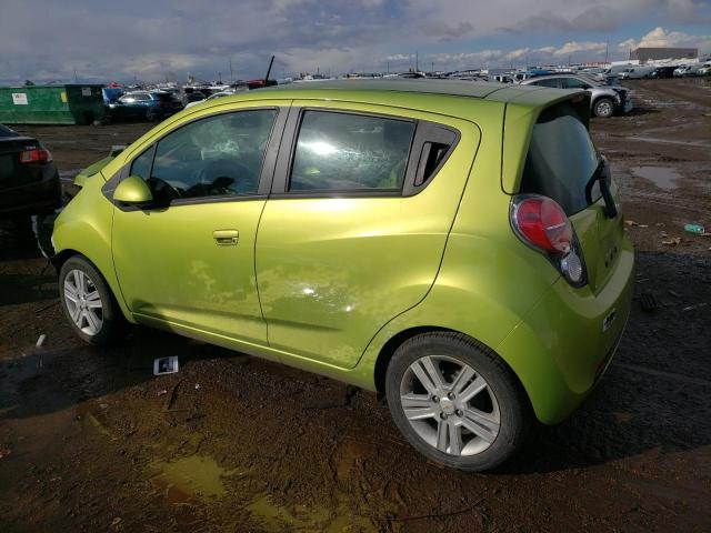 KL8CD6S97EC408090 - 2014 CHEVROLET SPARK 1LT GREEN photo 2