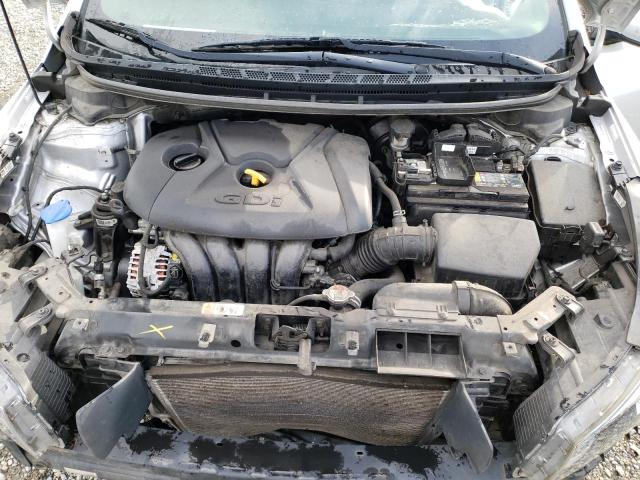 KNAFK5A83J5772662 - 2018 KIA FORTE LX SILVER photo 11