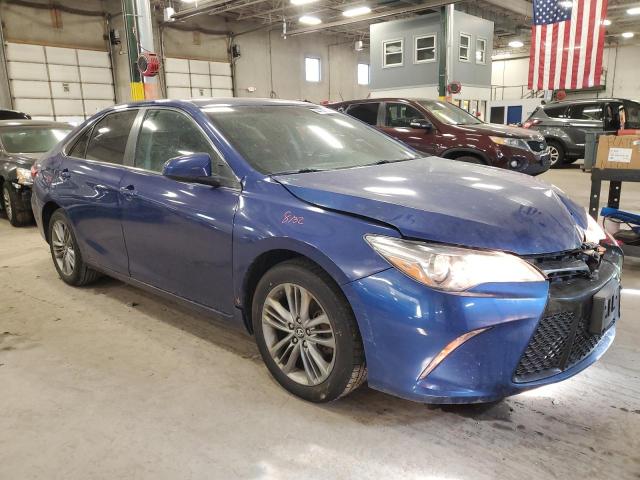 4T1BF1FK2GU580209 - 2016 TOYOTA CAMRY LE BLUE photo 4