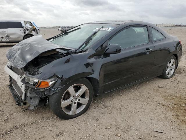 2HGFG12867H561339 - 2007 HONDA CIVIC EX BLACK photo 1